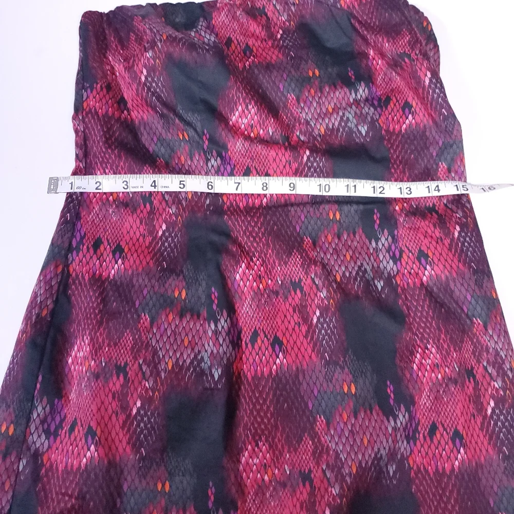 The Limited Python Print Strapless Mini - Picture 12 of 15